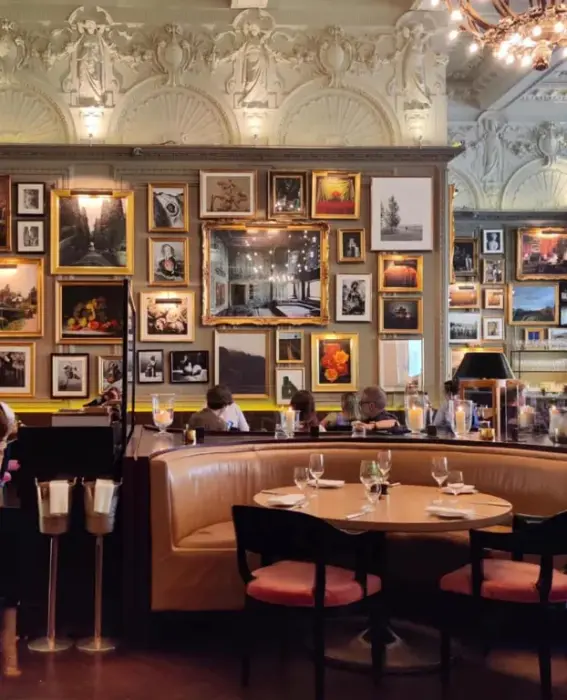 berners tavern wall gallery